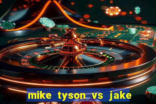 mike tyson vs jake paul assistir online